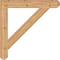Ekena Millwork Traditional Craftsman Smooth Bracket, Western Red Cedar, 3 1/2"W x 28"D x 28"H BKT04X28X28TRA04SWR - alternate 2